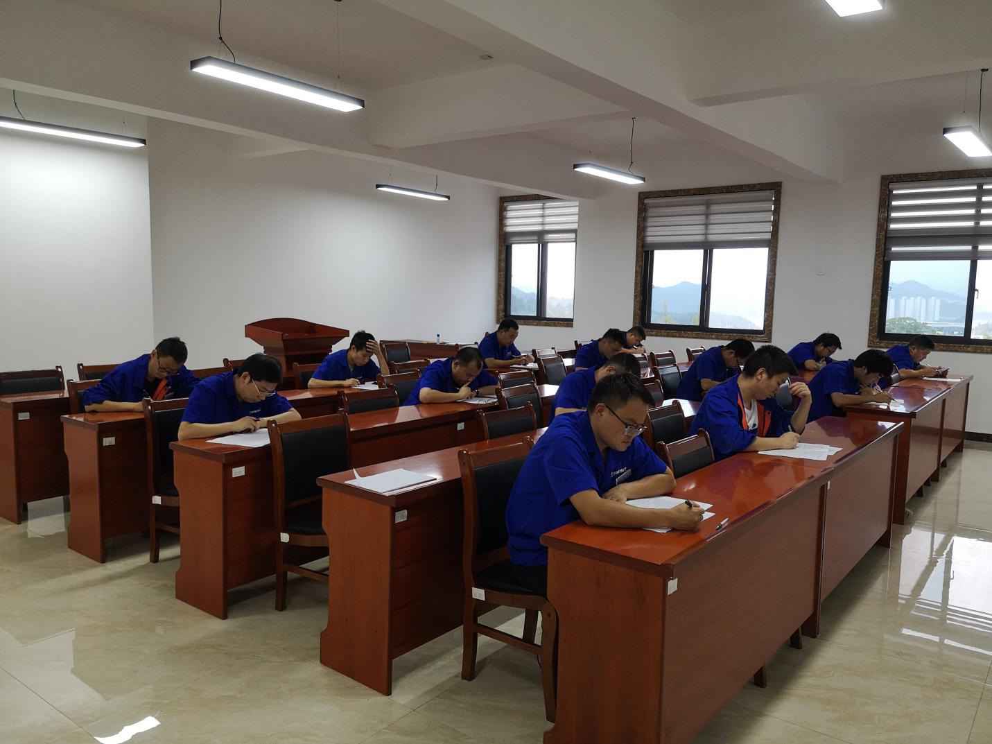 公司開展技術(shù)人員技能測試工作